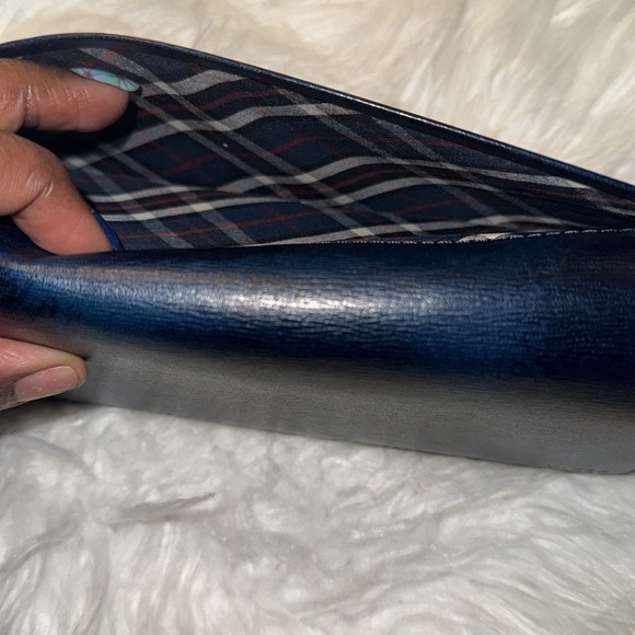 TAKEO KIKUCHI Folding Long Wallet EUC in Navy - Picture 12 of 12